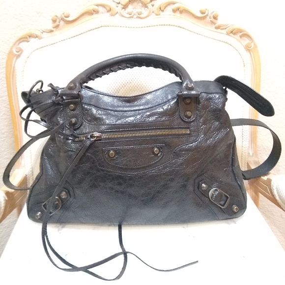 Balenciaga Handbags - Balenciaga Classic Town Handbag Black